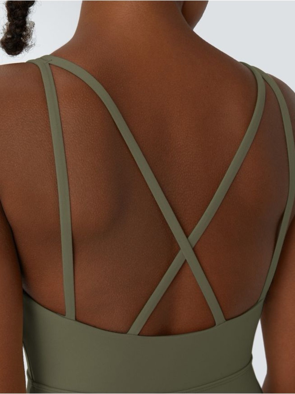 NWT Halara Athletic Dress in Grass Grey Green - L - Picture 2 of 7